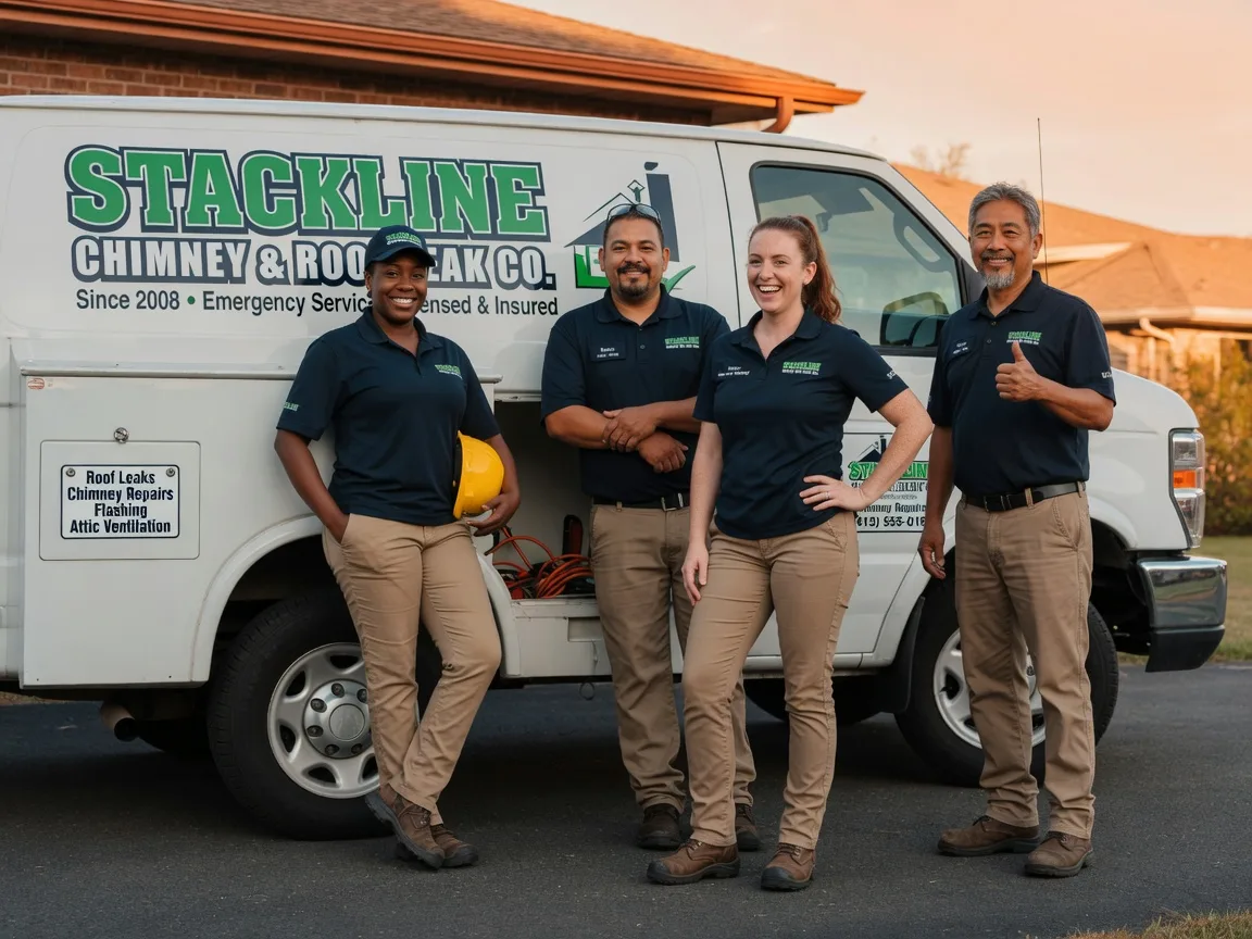 Chimney flashing repair company in Allen, MD